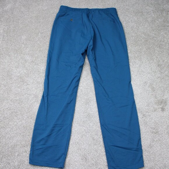 Under Armour Pants Mens 34x32 Blue UA Showdown Golf Stretch Straight Leg - Picture 6 of 13